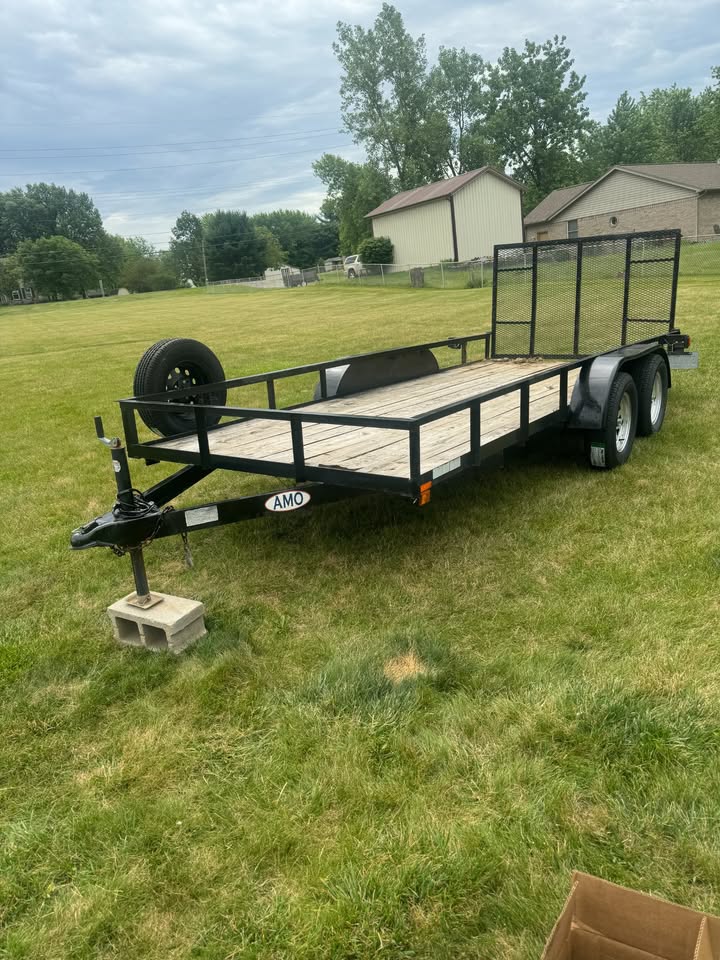 16ft Tandem Axle Utility Trailer - View 1